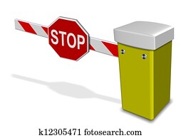 מכונית חונה, מחסום