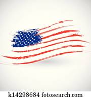 מלוכלך, דגל אמריקאי, רקע