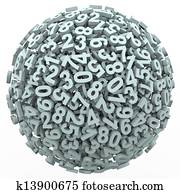 מספר, כדור, כדור, לספור, ללמוד, מתמטיקה, נהול חשבונות