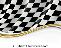 משובץ, flag,, וקטור, רקע