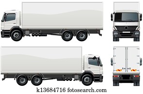 משלוח, /, משאית של מטען