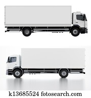 משלוח, /, משאית של מטען