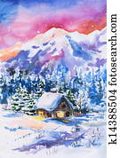 נוף של חורף