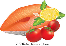 סטייק של סלמון