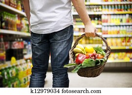 סל, התמלא, אוכל בריא