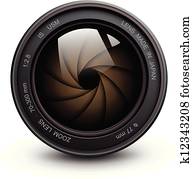 עדשה של מצלמה