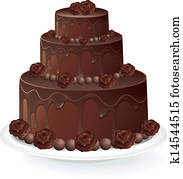 עוגה של שוקולד