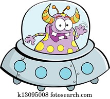 ציור היתולי, חללית