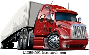 ציור היתולי, חצי משאית