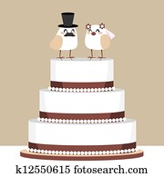 צפרים, אהוב, עוגה של חתונה