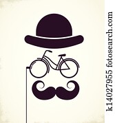 רבותי, עם, אופניים, איאגלאס