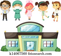 רופאים ואחיות, ב, ה, בית חולים