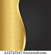 תקציר, רקע זהוב, עם, הפגש