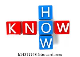 תשבץ, ידע, איך