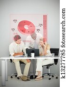 ثِثة, شعوب العمل, الاستعمال, الأحمر, الرسم بياني دائري, التداخل