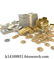 お金, そして, 金