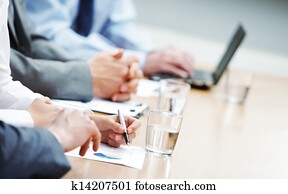 ビジネスが会合する