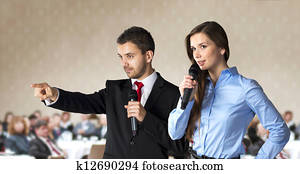 ビジネスの会議