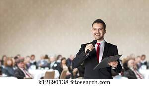 ビジネスの会議