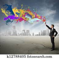 創造性, 在, 事務