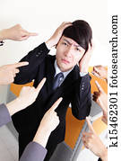all, hender, finger pekende, ved, ei, forretningsmann