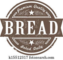 altmodisch, frisches gebacken, bread, etikett altmodisch, frisches gebacken, bread, etikett