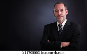 alto ejecutivo, hombre de negocios