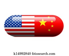 amerikaan, en, chinees, pil