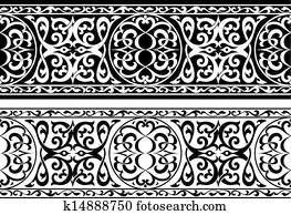 Arabian or persian ornament Arabian or persian ornament