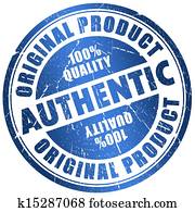 Authentic stamp Authentic stamp