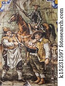 Talavera, alfarería, pintura, azulejo, baile Banco de Fotografías