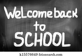 Back to school blackboard Back to school blackboard