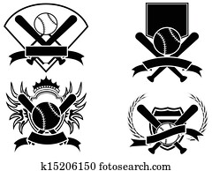 baseball emblem baseball emblem