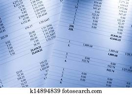 betrieb, budget, zahlen, von, finanziell, berechnung