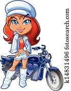 Biker Girl Biker Girl