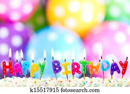 Birthday candles Birthday candles