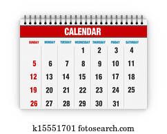 Blank calendar Blank calendar