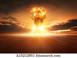 bomba atômica, explosão