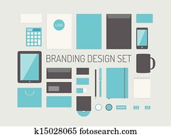 Branding identity vector collection