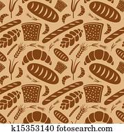 bread pattern bread pattern