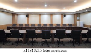 Business meeting room