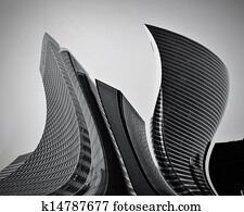 Business skyscrapers abstract conceptual architecture Business skyscrapers abstract conceptual architecture