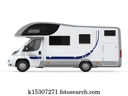 Camper Van Isolated Camper Van Isolated