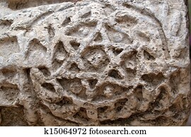 Capharnaum synagogue ruins Capharnaum synagogue ruins