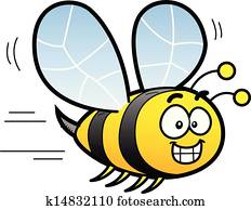 Cartoon Bee