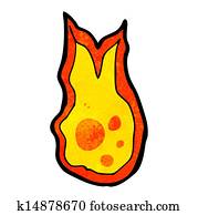 Fireball Clipart | fireball | Fotosearch