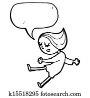cartoon happy woman cartoon happy woman