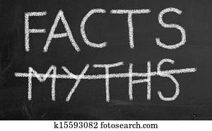 Chalkboard - facts and myths Chalkboard - facts and myths