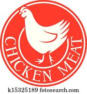 chicken meat label chicken meat label