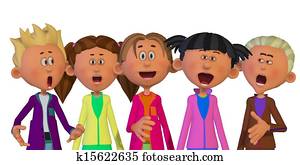 Children singing Children singing